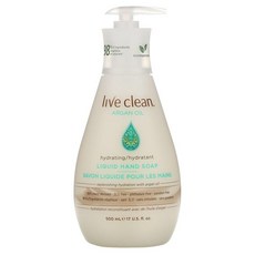 리브 클린 하이드레이팅 액상 핸드 비누 아르간 오일 503ml Live Clean Hydrating Liquid Hand Soap Argan Oil