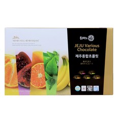 제주 종합초콜릿 한라봉 백년초 감귤 제주도 기념품 특산품 50개입, 378g, 1개