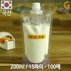 제이에스지 스파우트 파우치 200ml 100매