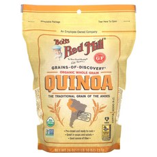 Bobs Red Mill 유기농 통곡물 퀴노아 글루텐 무함유 737g(26oz) 1팩, 1개