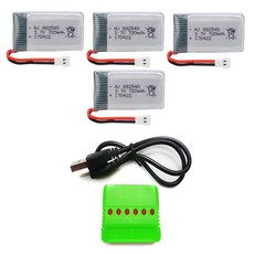 SYMA X5 X5C X5SW 드론부품, 51. (X5C) 720mah4개+6in1충전