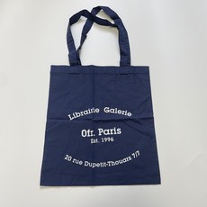 [당일출고] 로만 파리 paris 레터링 서점 보부상 가방 얇은 에코백