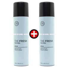 더페이스샵 더프레시 포맨 쉐이빙 폼, 2개, 150ml