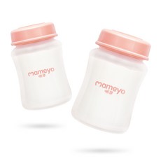 미 야 mamyo 젖병 모유 저장 병 너비 구경 180 ml * 2, 상세페이지 참조