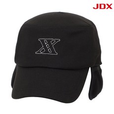 [[JDX] NC일산] 남성 JDX 베이직 톤온톤 내장 귀달이 군모 X2CPU4906BK - 귀달이군모