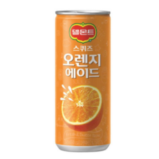 델몬트 스퀴즈 오렌지에이드 240ml×30캔 캔음료, 240ml, 30캔