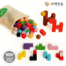 매쓰큐브 100pcs 기본형 부직포주머니 포함