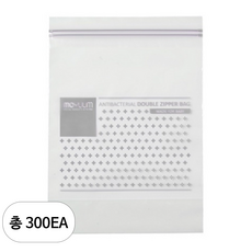 모윰 항균 아기 더블지퍼백, 300개