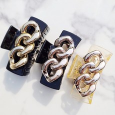 반머리헤어집게핀