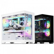 darkFlash DS900M RGB 강화유리 (블랙), 1개