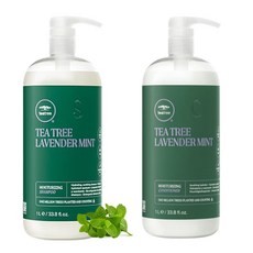 폴미첼 티트리 라벤더민트 샴푸+컨디 1000ml 세트 최신리뉴얼패키지, 1개, 1L