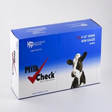 Milk Check Premium Non Gauze 6.5 inch Disk Milk Filter One Box of 300 Filters. 8 Cents per flter, 1