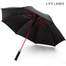 라이프란스 가볍고 튼튼한 유리섬유 샤프트 태풍 골프우산 장우산 와이드우산 120cm 빅사이즈 가벼운 우산