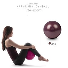 아따산 카르마 안티버스트 미니짐볼 (24~26cm), 버건디
