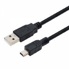 엠비에프 USB 2.0 미니5P 케이블 MBF-UM210, 1개, 1m - usb2.0미니멀티플레이어박스