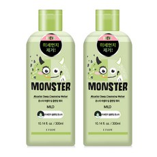 에뛰드 몬스터 미셀라 딥 클렌징워터, 2개, 300ml