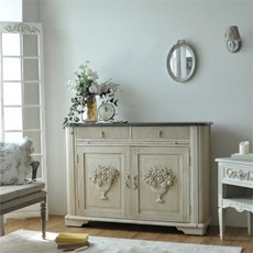 [꼬떼따블] 마리즈 뷔페장 [SH181360], 미색/진그레이