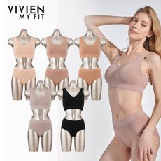 비비안 마이핏 쿨바디 런닝형 브라팬티세트 10종