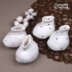[맘스네이처] 오가닉 발싸개, 색상:발_도트