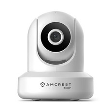 Amcrest 무선 IP 보안 카메라 화이트 1080P WiFi 2MP 실내 팬/틸트 (IP2M-841W) - 카메라추천