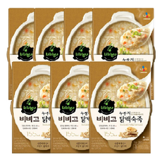 비비고 누룽지 닭백숙죽, 280g, 7개