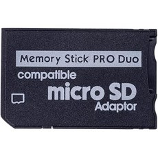 Iesooy PSP 메모리 카드 변환기 Micro SD에서 스틱 PRO Duo Magic Gate 카메라 핸디캠, 1MB, 1개