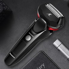 PANASONIC마츠시타 전동 충전 양식 남자 가다 복식 3칼끝 긁다 수염칼 ESLT2A, 블랙