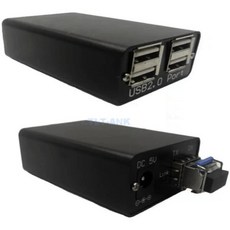 USB2.0 광섬유 트랜시버 확장기 단일 모드 LC 커넥터 인쇄 디스크용, 1개