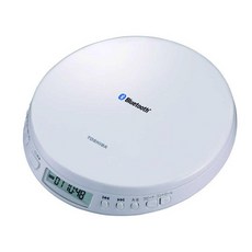 도시바 TOSHIBA Bluetooth 탑재 휴대용 CD 플레이어 화이트 TY-P30-W - 도시바cd플레이어