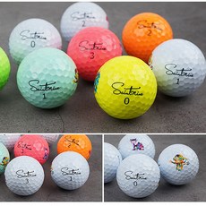 세인트나인 혼합컬러 빨강 노랑 흰볼 로스트볼 골프공 조은골프, 세인트나인 혼합컬러 A/A- 40알