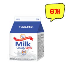 밀크 클랙식 쌀우유, 6개, 300ml