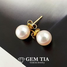 18k진주귀걸이