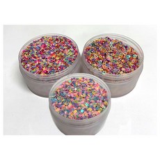 펀스토리 슬라임토핑 슬라임재료 반짝이 별 폴리머 30g, 파스텔