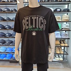 NBA 엔비에이 빠른배송 남여공용 *BOS 팀 빅 프린트 반팔 티셔츠 * N242TS134P 남성티셔츠 여성티셔츠 커플룩 맨투맨티셔츠 라운드티셔츠
