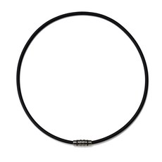 코란토테 (Colantotte) 목걸이 크레스트 SMART (S 사이즈 약 43cm 프리미엄 블랙), 1개