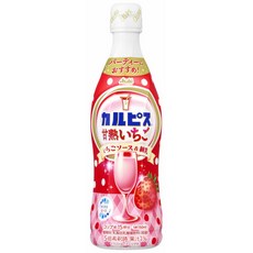 아사히 음료 카르피스 달콤한 딸기 470ml×12개(희석용) アサヒ飲料 カルピス 甘熟いちご 470ml×12本(希釈用), 12개, 470ml
