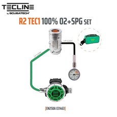[텍라인] 호흡기 R2 TEC1 O2 100 세트 (그린백), 상세 설명 참조