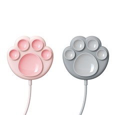 귀여운 고양이 발톱 빨판 휴대폰 고속 무선 충전기