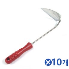 영동아트 원예공구 스텐레스 호미x10개 농업용품 밭갈이 꽃심기 / (텃밭관리/갯벌체험도구/원예도구/벌초용품 추천)