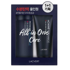 라끄베르 옴므 리차지 올인원 에센스 1+1 한정기획 (150ml+150ml), 2개 - 라끄베르옴므리차지2종