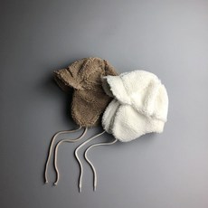 아동 귀달이 모자 파일럿 양털 뽀글이 방한모자