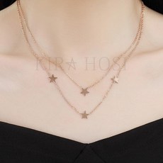 kirahosi 퀄리티 6 여성 패션 목걸이 체인 목걸이 초커 예쁜 선물 1 BUgbial