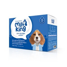 밀킹 강아지 눈 앤 관절케어 펫밀크 130ml, 우유맛, 10개