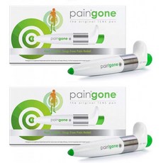 트윈 PainGone 통증 완화 펜 트윈 팩-인스턴트 통증 완화 | TENS 진통제 | 관절염 좌골 신경통 허리 통, 1