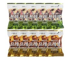 [파란푸드] 프레첼 갈릭버터맛5봉+체다치즈맛5봉, 85g, 24개