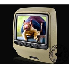 카니발 천장 후석 모니터 자동차 9인치 고깔베개 디스플레이 고화질 뒷좌석 DVD 리더 카, 02 모니터베이지, 01 공식 규격.