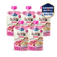 아이얌 아기밀 고구마 퓨레 100g 5개