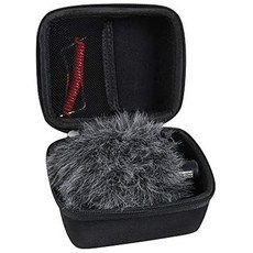 [해외직구]Rode VideoMicro Movo VXR10 소형 온 카메라 마이크 용 Hermitshell 하드 여행용 케이스, 1개, One Color_One Size
