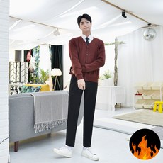 교복몰 / 교복몰 (허리조절)기모 블랙 교복바지(남자) 교복 학