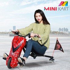 장군전기모터스 고카트 미니카트라이더, one size, 스파크블랙